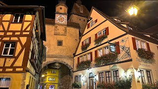 🇩🇪🇩🇪🇩🇪 Экскурсия с ночным стражем Ротенбург с Georg Baumgartner The Night Watchman Tour Rothenburg [upl. by Fatsug297]