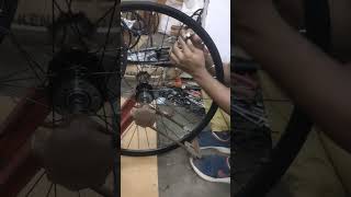 Bicycle new fiting kaise hota hai new vlogs pawankumarvlogspawankumarvlogs pawanvlogs bicycle [upl. by Arriaes]