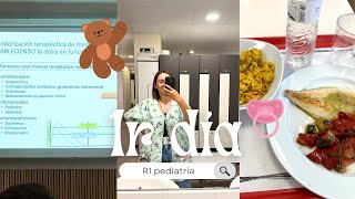 ¡YA ESTAMOS EN EL SERVICIO Vlog de un dia como R1 de PEDIATRÍA 👶🧸  Ana Blanca [upl. by Mord980]