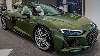 2023 Audi R8 Spyder V10 performance quattro 620hp  Wild R8 in Details [upl. by Otcefrep109]