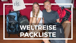 Weltreise Packliste • Update amp Tipps nach 25 Jahren Weltreise [upl. by Airol]