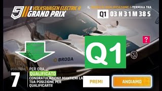 VW ELECTRIC R  Q1  GRAND PRIX  ASPHALT 9 LEGENDS  SWITCH [upl. by Eilagam]