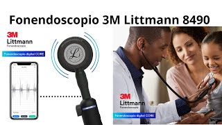 Fonendoscopio 3M Littmann 8490 Core Digital [upl. by Lucias]