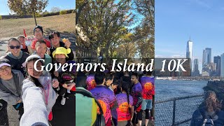 Governors Island 10K  Running Vlog [upl. by Eicam577]