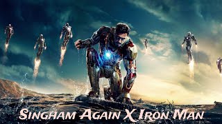 Singham Again X Iron Man [upl. by Hsemin732]