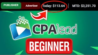 EASIEST 200Day on Cpalead  CPA Marketing Tutorial for Beginners [upl. by Gnihc]