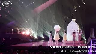 Katerine Duska  Jury Show FINAL  OGAE Greece [upl. by Clothilde]