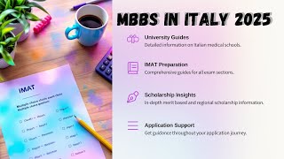 Complete Guide to MBBS in Italy 2025  Admission Scholarships amp IMAT Prep [upl. by Killie]