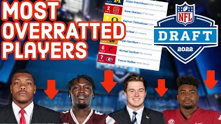 The Most OVERRATED Players of the 2022 NFL Draft [upl. by Haslett]