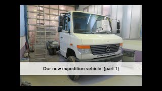 Mercedes Vario 4x4 our new expedition vehicle part 1 [upl. by Islean]