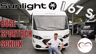 Neues Facelift bei Integrierten  Sunlight I 67 S  Wohnmobil 2022 Neuheiten  GÜMA TV [upl. by Iblok581]