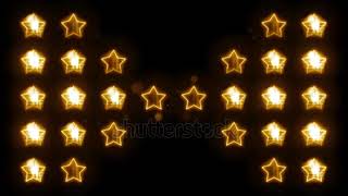 stock footage stars flashing led wall light animation of flashing light on led [upl. by Eenitsed167]