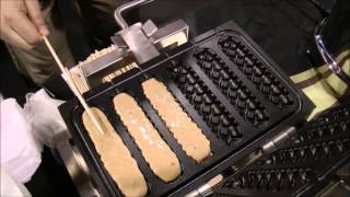 The LollyWaffle Commercial Waffle Stick Maker [upl. by Sofko]