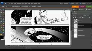 Gradients in Photoshop  Using Linear Gradients for your Comic Pages [upl. by Zakarias114]