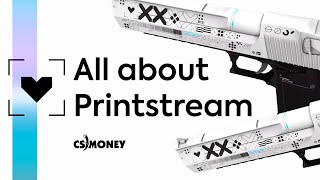 Desert Eagle PRINTSTREAM  CSMONEY SKIN ARMORY [upl. by Sadick]