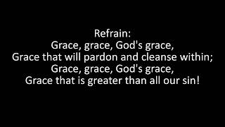 Grace Greater Than Our Sin Karaoke [upl. by Nhguaved]