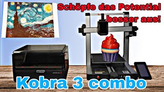 Tutorial  Entfessele das Potential des Kobra 3 Combo Multifilamentdruckers [upl. by Celie]