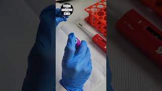 🩸¿Como Hacer un FROTIS SANGUÍNEO Extendido de Sangre Periférica 🔬Tutorial Laboratorio Clínico P1 [upl. by Ahgiela]