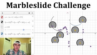 Awesome Desmos Marbleslide Challenge [upl. by Monarski]