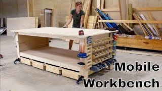 How To Build The Ultimate Workbench  10 DIY Shop Storage Solutions [upl. by Ahsienyt]