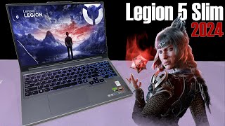 2024 Lenovo Legion Slim 5 Gen 9 AMD  Testing Demanding Games [upl. by Lacee]