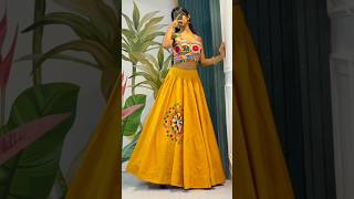 💥 Navratri special chaniya choli 💯💯navratri fashion stylishchaniyacholi youtubeshorts  shorts [upl. by Hna]