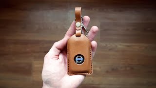 Чехол для ключа Volvo  Key case Volvo  Free PDF pattern  DIY [upl. by Bender981]