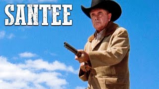 Santee  GLENN FORD  Free Western Movie  Cowboy Film  Full Length [upl. by Aket]