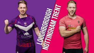 BUCS Super Rugby Loughborough v Nottingham Trent [upl. by Nybor]