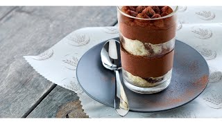 RECETTE  Le Tiramisu Chocolat sur fond de Brioche Tranchée Marbrée [upl. by Afital18]