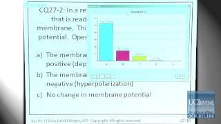 Bio Sci 93 DNA to Organisms Lec 27 Neuronal Physiology and Membrane Potential [upl. by Llevaj]