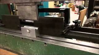 Di Acro Model 55 10 Hydra Power Brake Press [upl. by Christa]