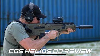 CGS Helios QD review on the IWI X95 Tavor [upl. by Einatsed]