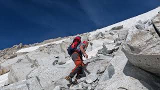 Monte Adamello 3539 m dal Punt del Guat  8 agosto 2024 [upl. by Standish]