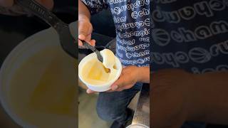 Delicious Apricot Delight at Telugu Aromas  Hyderabad Street Food Food travel streetfood [upl. by Mchail661]