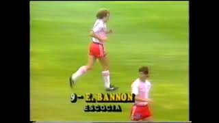 Denmark  Scotland World cup Mexico 1986 [upl. by Arrakat334]