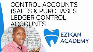 Control Accounts Sales Purchases Ledger Control Account Financial Accounting [upl. by Edris349]