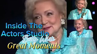 Inside The Actors Studio Betty White Great Moments [upl. by Onida]