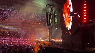 Fix You Live 4K Coldplay Monterrey Mexico 2022 [upl. by Ardnasxela]