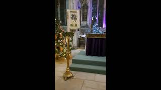 tavistock dickensianevening church christmastree Christmas [upl. by Resa450]