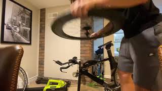 How to get water out of your ENVE rims deep dish 78s [upl. by Torhert403]