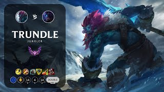 Trundle Jungle vs RekSai  EUW Master Patch 142 [upl. by Hildegaard]