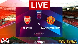 Arsenal vs Man United  Womens Super League  🎮 FIFA 23 [upl. by Link779]