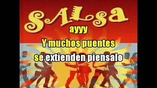 MASCARAS SALSA TAMBA FUEGO KARAOKE [upl. by Giselle]