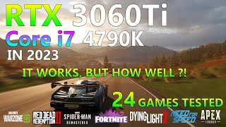 RTX 3060 Ti 8GO  Core i7 4790K  Test in 25 Games [upl. by Ilwain]