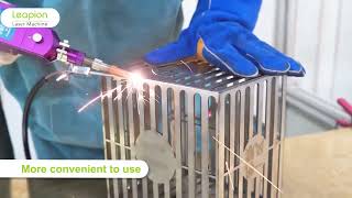 Fiber Laser Welding Machine make the Birdcage [upl. by Kono]