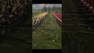 Total War SHOGUN 2 1vs1 Yari Wall Combat Oda Long Yari Ashigaru vs Yari Ashigaru [upl. by Paloma]