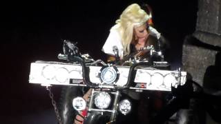 Lady Gaga invite a fan on stage  Hallenstadion Zurich 26092012 [upl. by Ddet]