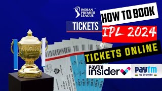 How To Book Ipl 2024 Tickets Paytm App In Telugu  How To Book Ipl T20 Cricket 2024 Online Tickets [upl. by Hannavahs491]