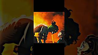 Tanjiro  Vs Gyutao 🔥☠️ Demon Sleyar AMV EDIT animeedit shorts tanjiro [upl. by Bum937]